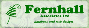 Fernhall Associates Ltd - database and web design